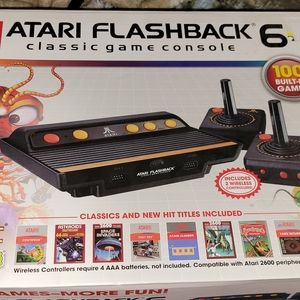 Atari flashback 6 classic game consoles with 100 games